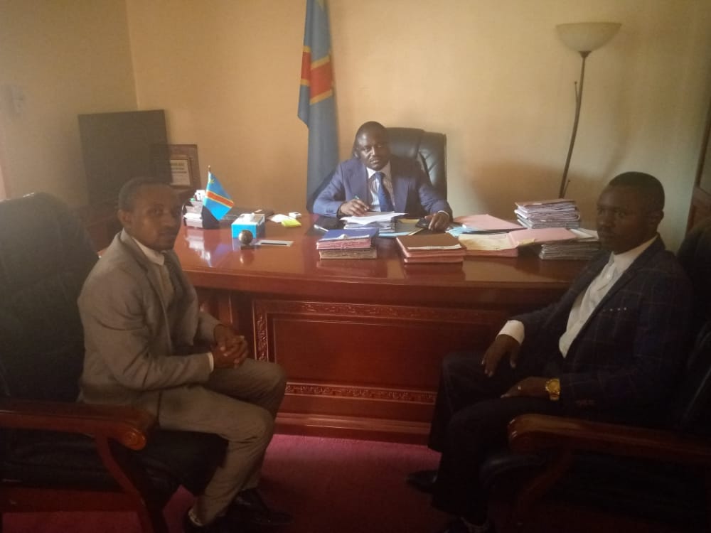 RDC-ESU: A Kinshasa, le Président de la REC Nord-Kivu reçu par Muhindo Nzangi