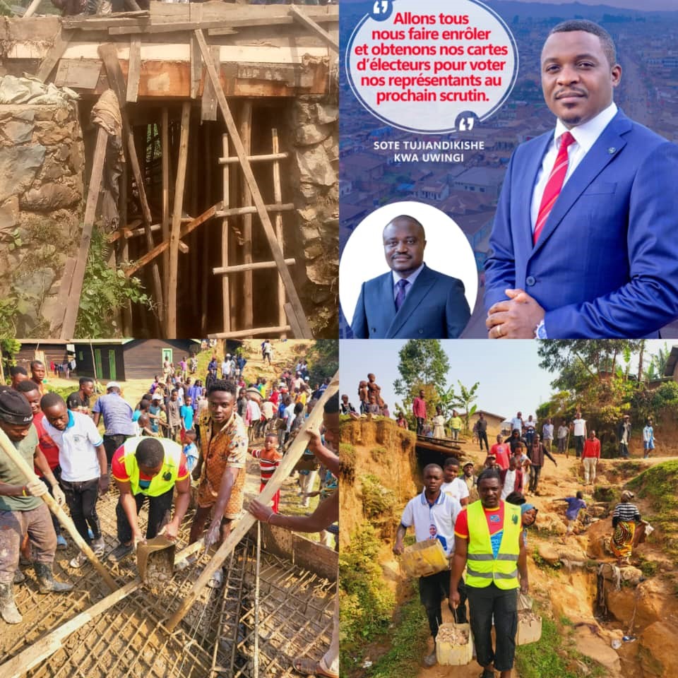 Butembo: l’honorable Rémy MUKWESO finance les travaux de construction d’un pont en dure en commune Kimemi
