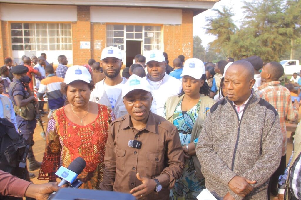 Enrôlement des électeurs au Nord-Kivu : le rapporter adjoint de la CENI, en mission d’itinérence à Butembo